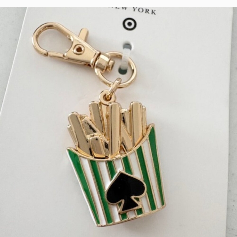 Kate Spade X Target French Fry Bag Charm NWT - Picture 4 of 7